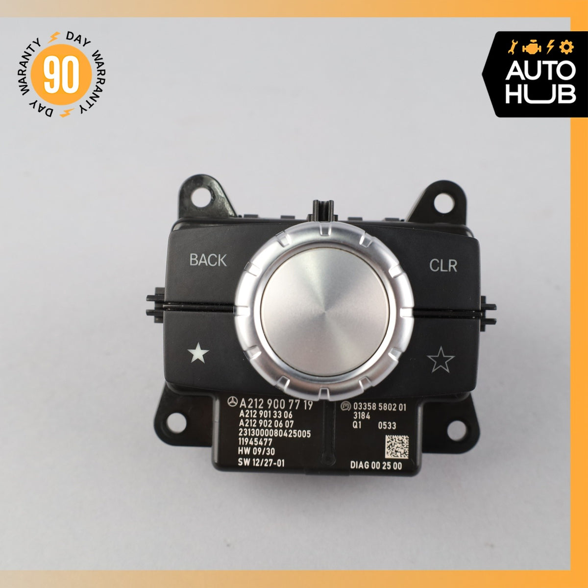 14-17 Mercedes W207 E350 E550 Console Head Unit Controller Knob Multi Switch OEM - photo 6