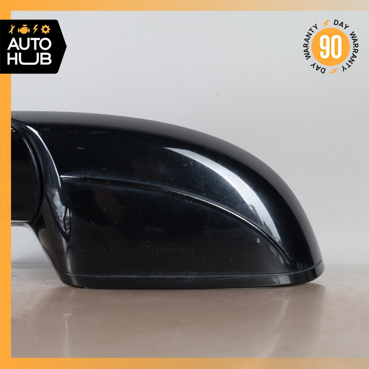 11-18 Audi D4 A8 S8 Front Left Side Rear View Mirror w/ Blind Spot Black OEM - photo 7
