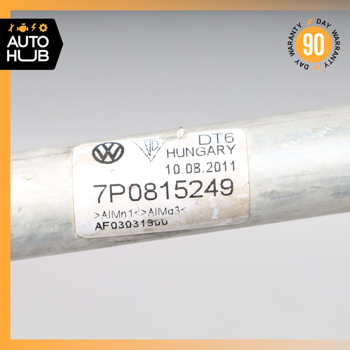 11-18 Porsche Cayenne 958 Hybrid S Engine Coolant Hose Pipe OEM - photo 11