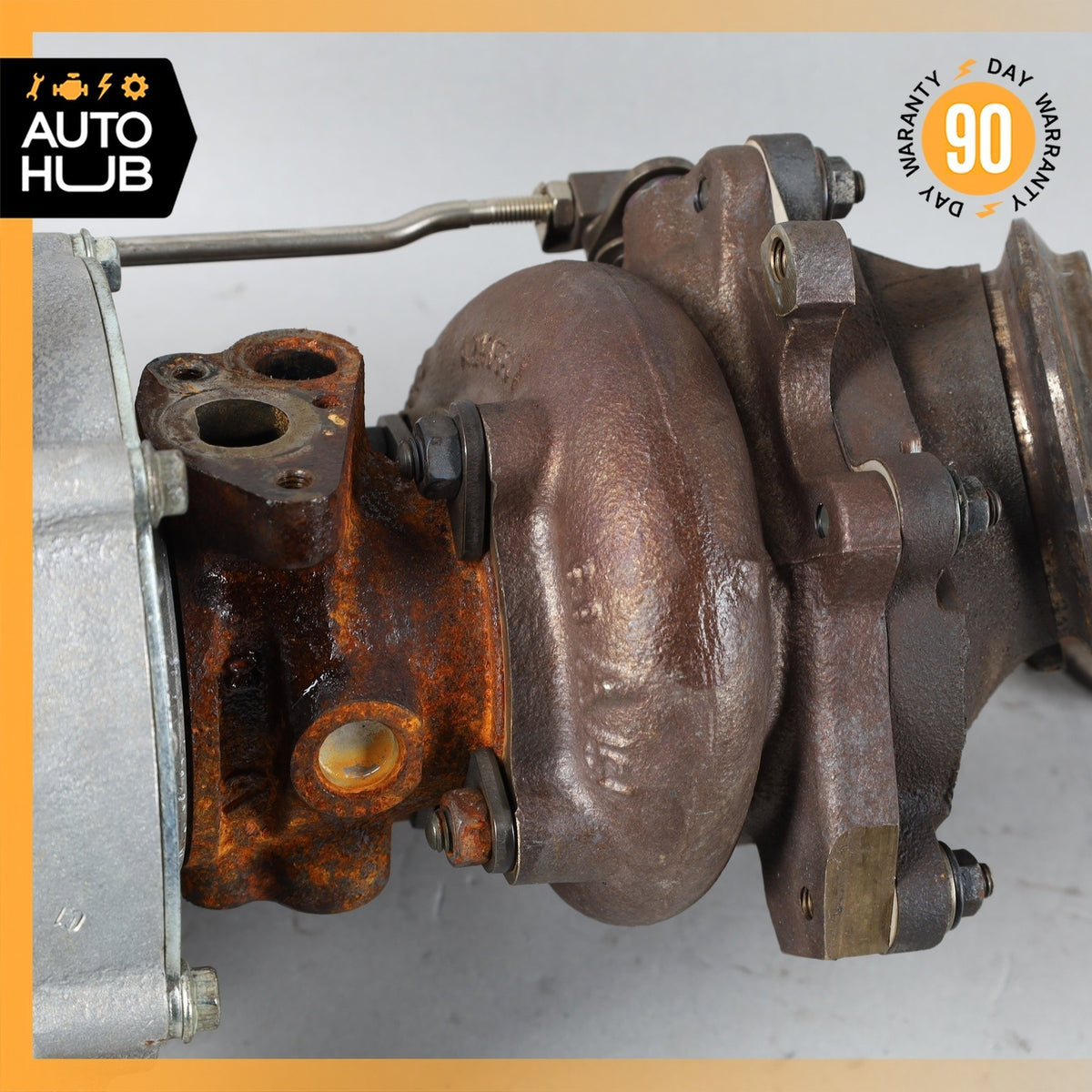 03-17 Mercedes W221 S600 SL600 M275 Turbocharger Turbo Manifold Right Side OEM - photo 6