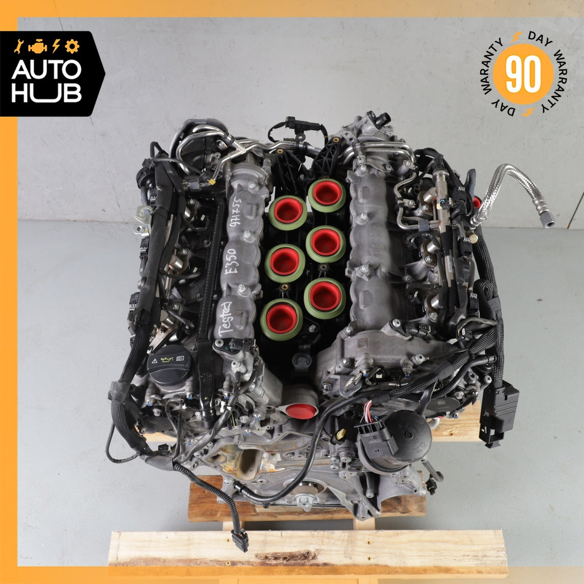 Mercedes W212 E350 C350 GLK350 M276 RWD Engine Motor Assembly 276.952 OEM 75k - photo 3