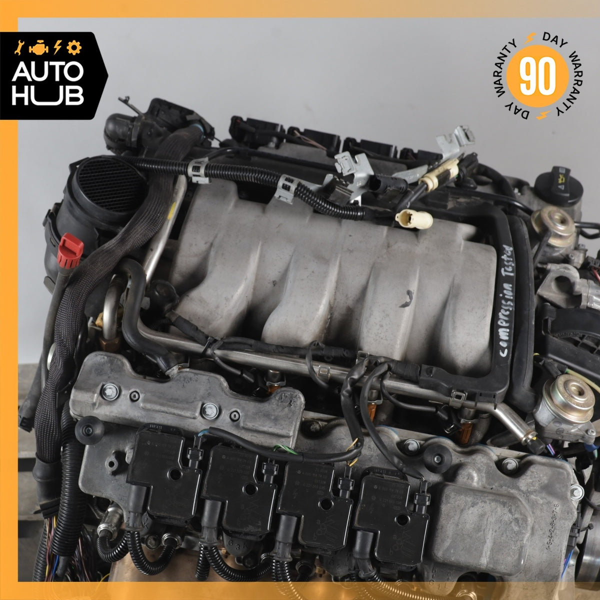 99-06 Mercedes R230 SL500 E500 CLK500 Engine Motor Assembly 5.0 V8 M113 OEM 81k - photo 10