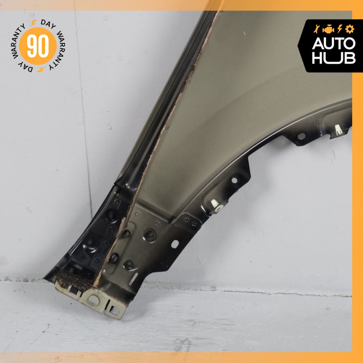 15-18 Porsche Cayenne 958 Left Driver Side Fender Assembly Black OEM - photo 12