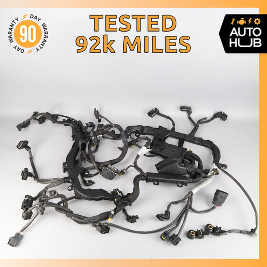 10-13 Mercedes W221 S400 Hybrid Engine Motor Wiring Harness 2721508433 OEM 92k - photo 1