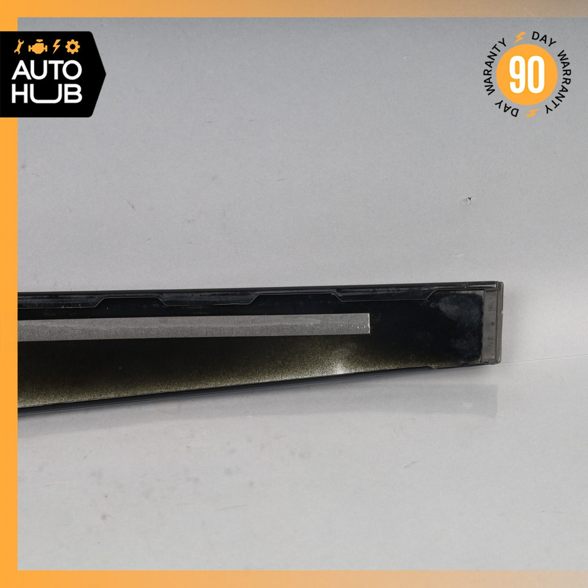 Mercedes W211 E63 AMG Rear Left Driver Side Door Window B-Pillar Molding OEM - photo 6