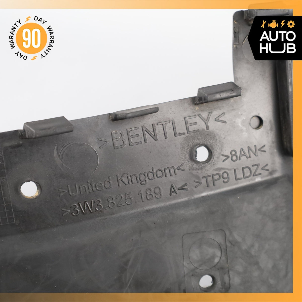 Bentley Continental GT GTC Front Left Side Mud Guard Flap Splash Shield OEM - photo 7