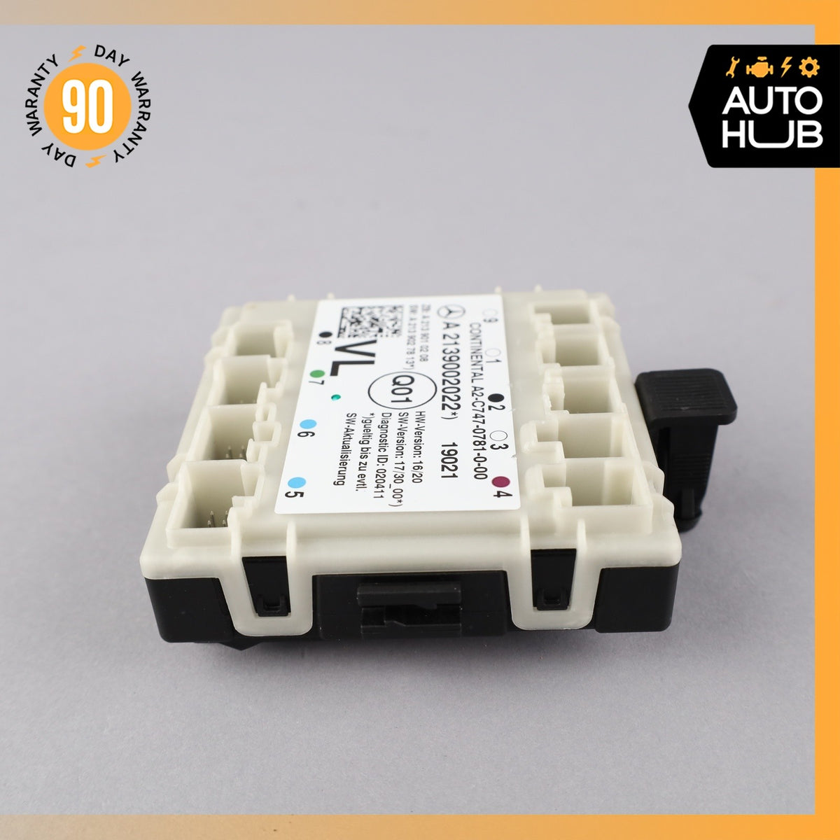15-23 Mercedes W205 C63 C43 AMG Front Left Side Door Control Module OEM 43k - photo 3