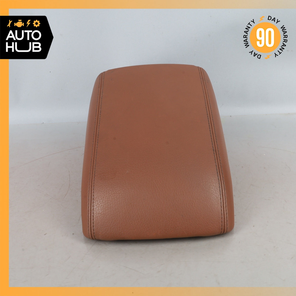 09-17 Audi 8R Q5 Front Center Console Armrest Arm Rest Brown OEM - photo 2