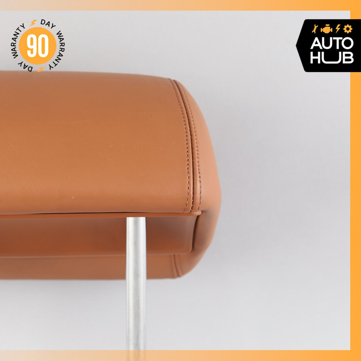Bentley Continental Flying Spur Seat Headrest Rear Right or Left Side Brown OEM - photo 8