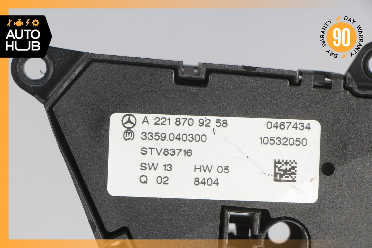 07-14 Mercedes W221 S550 CL550 Front Left Driver Seat Control Memory Switch OEM - photo 9