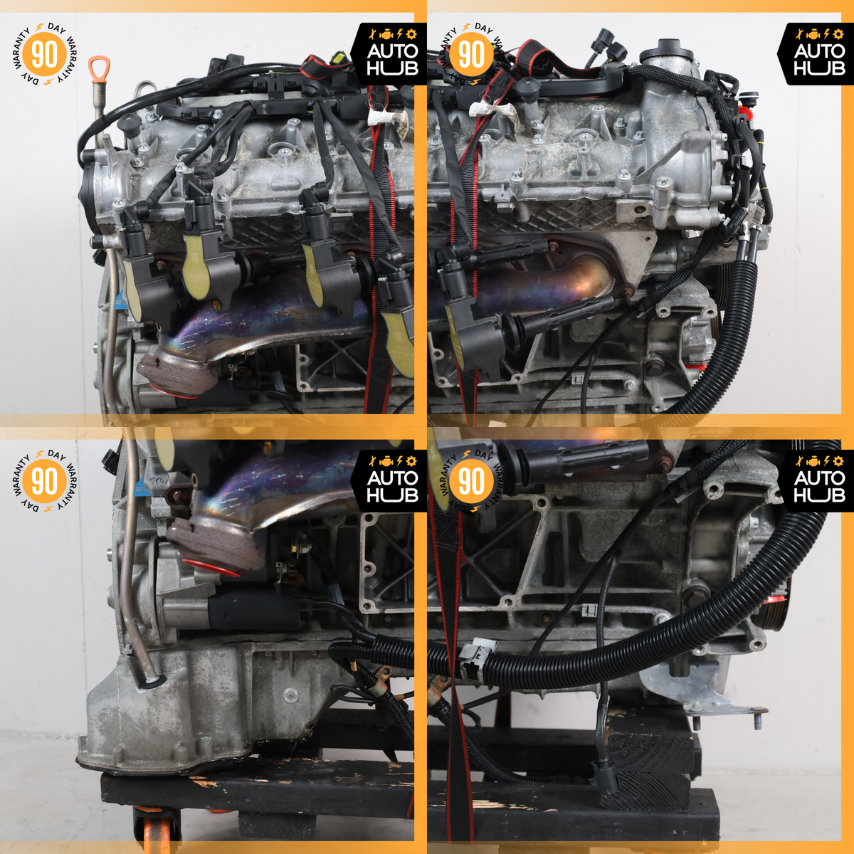 07-12 Mercedes R230 SL550 E550 Engine Motor Assembly 5.5L V8 M273 RWD OEM 90k - photo 18