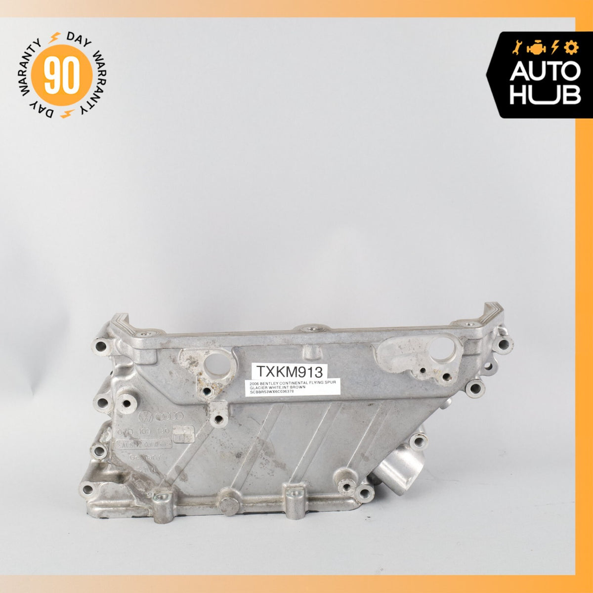 03-13 Bentley Continental Flying Spur GTC Front Right Timing Chain Cover OEM 58k - photo 1