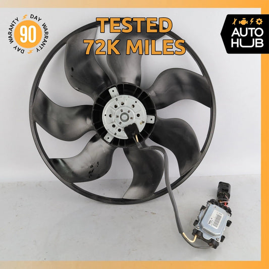 08-20 Mercedes W207 E350 C250 Engine Radiator Cooling Fan Blade w/ Motor OEM 72k - photo 1