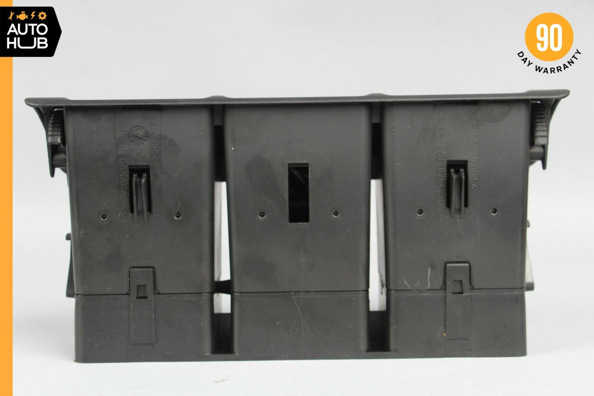 98-05 Mercedes W163 ML350 ML430 Dashboard Center A/C AC Air Vent Black OEM - photo 9