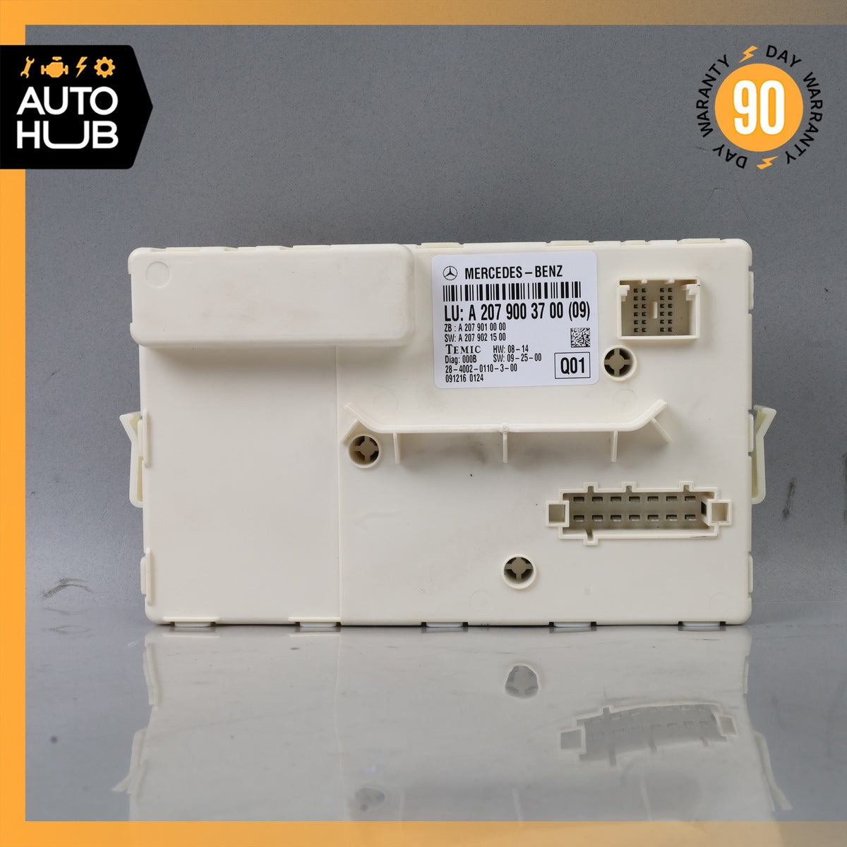 10-17 Mercedes W207 E550 E350 Coupe Rear Window Regulator Control Module OEM - photo 4