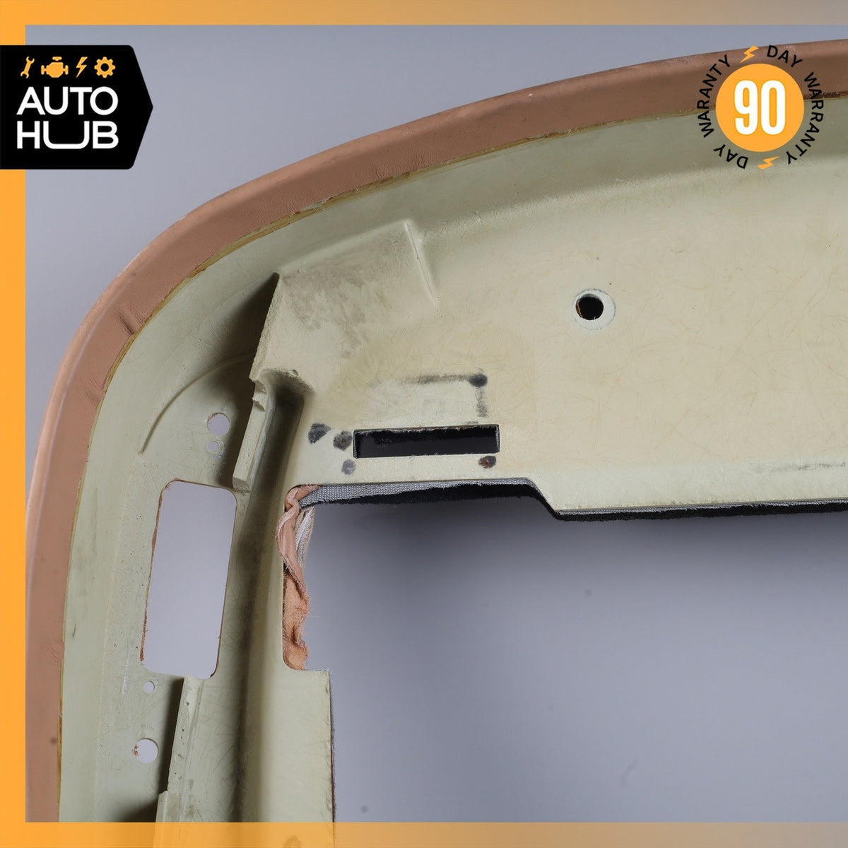 00-02 Bentley Arnage Front Right Lower Bottom Seat Trim Cover Brown OEM 50k - photo 6