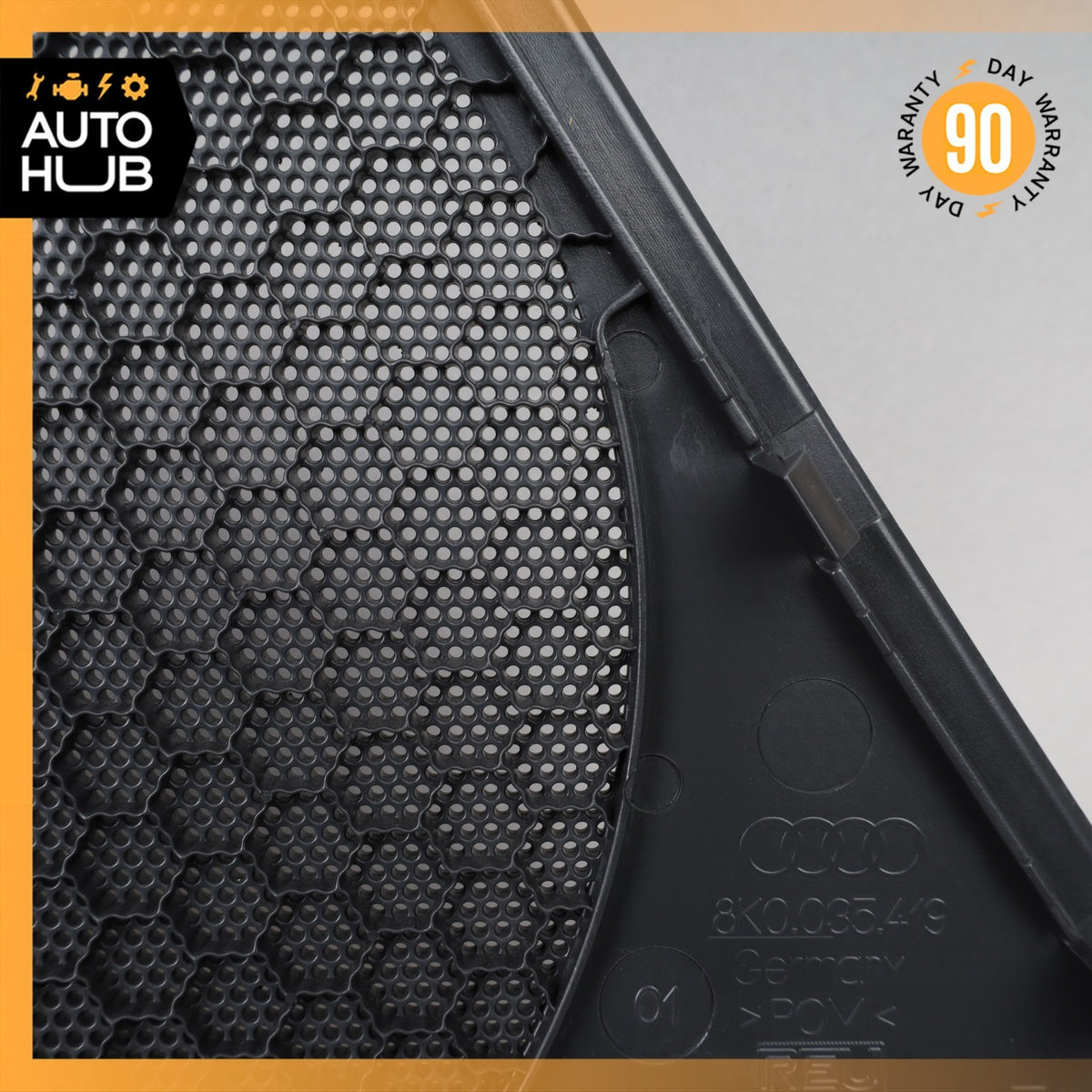 Audi B8 A4 Front Left Driver Door Speaker Cover Panel Grille Trim 8K0035419 OEM - photo 12
