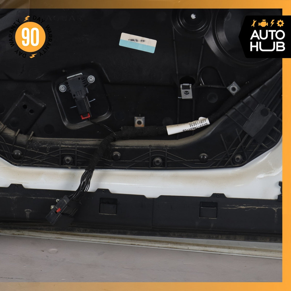 15-24 Jaguar X152 F-Type Coupe Left Driver Door Shell Panel w/ Side Mirror OEM - photo 20