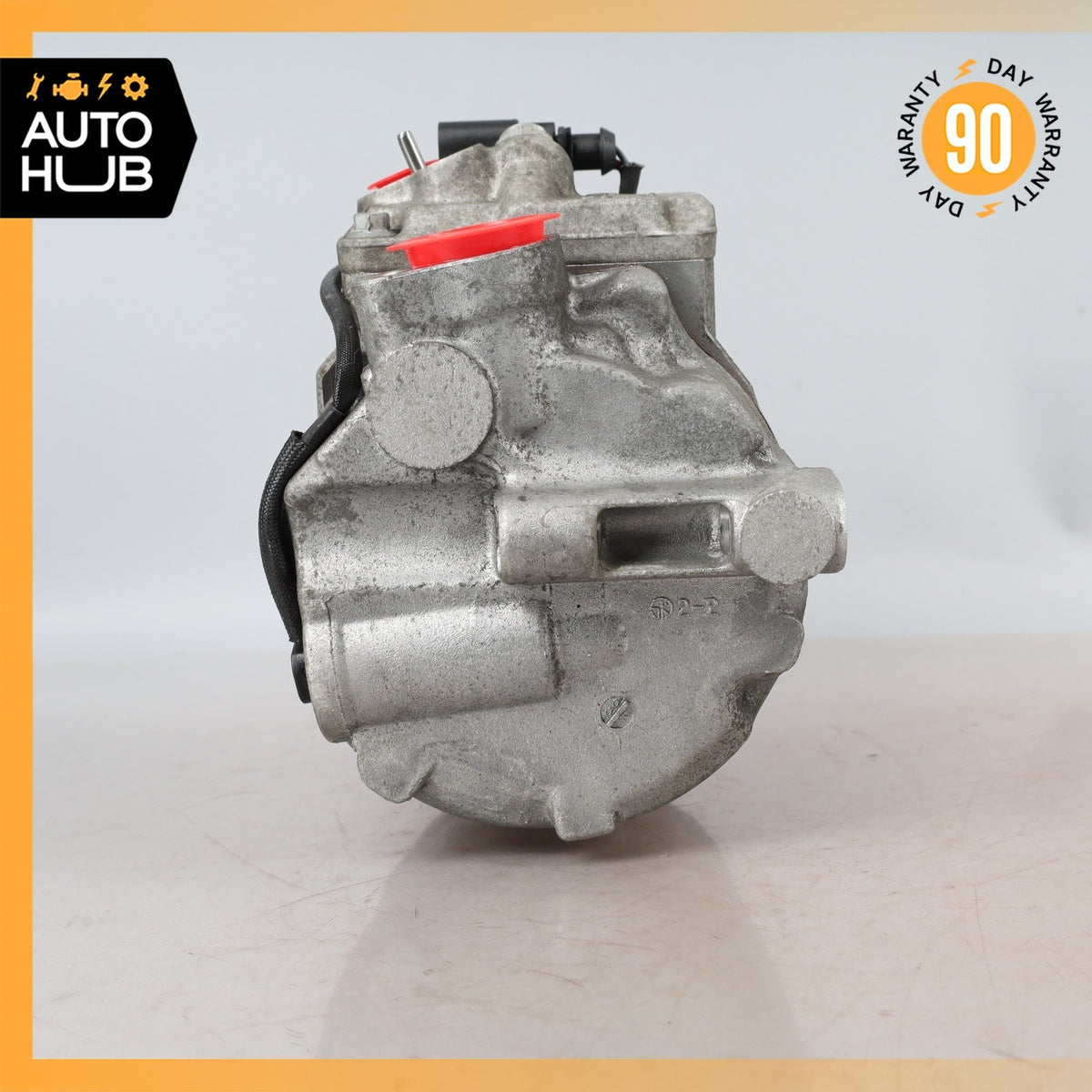 03-06 Porsche Cayenne 955 Turbo 4.5L V8 AC A/C Air Conditioning Compressor OEM - photo 7