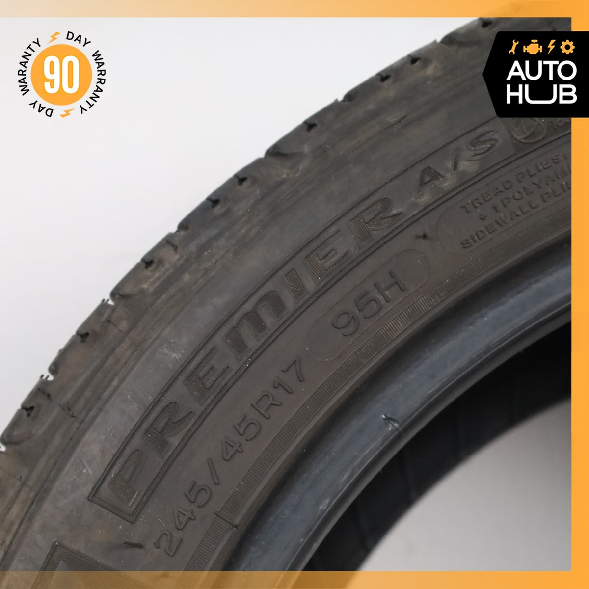 245/45R17 Michelin Premier AS 245 45 17' 95H 7/32" Set of 2 Tires - photo 13