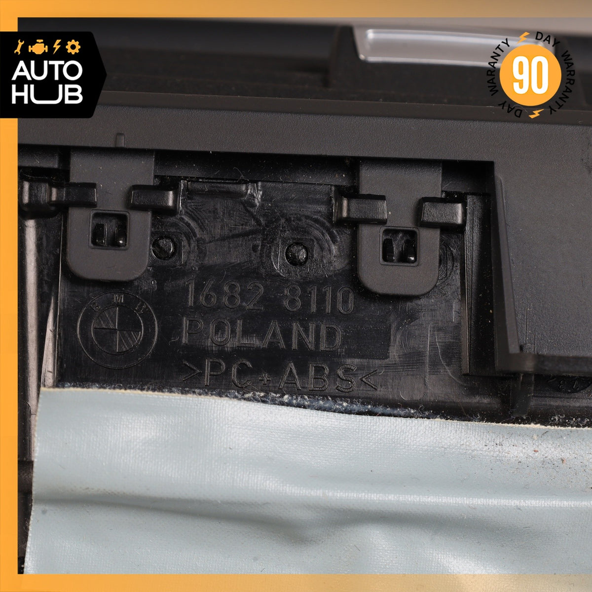 11-17 BMW F10 550i 535i Center Dash Board A/C Dual Air Vent 64229166885 OEM - photo 10
