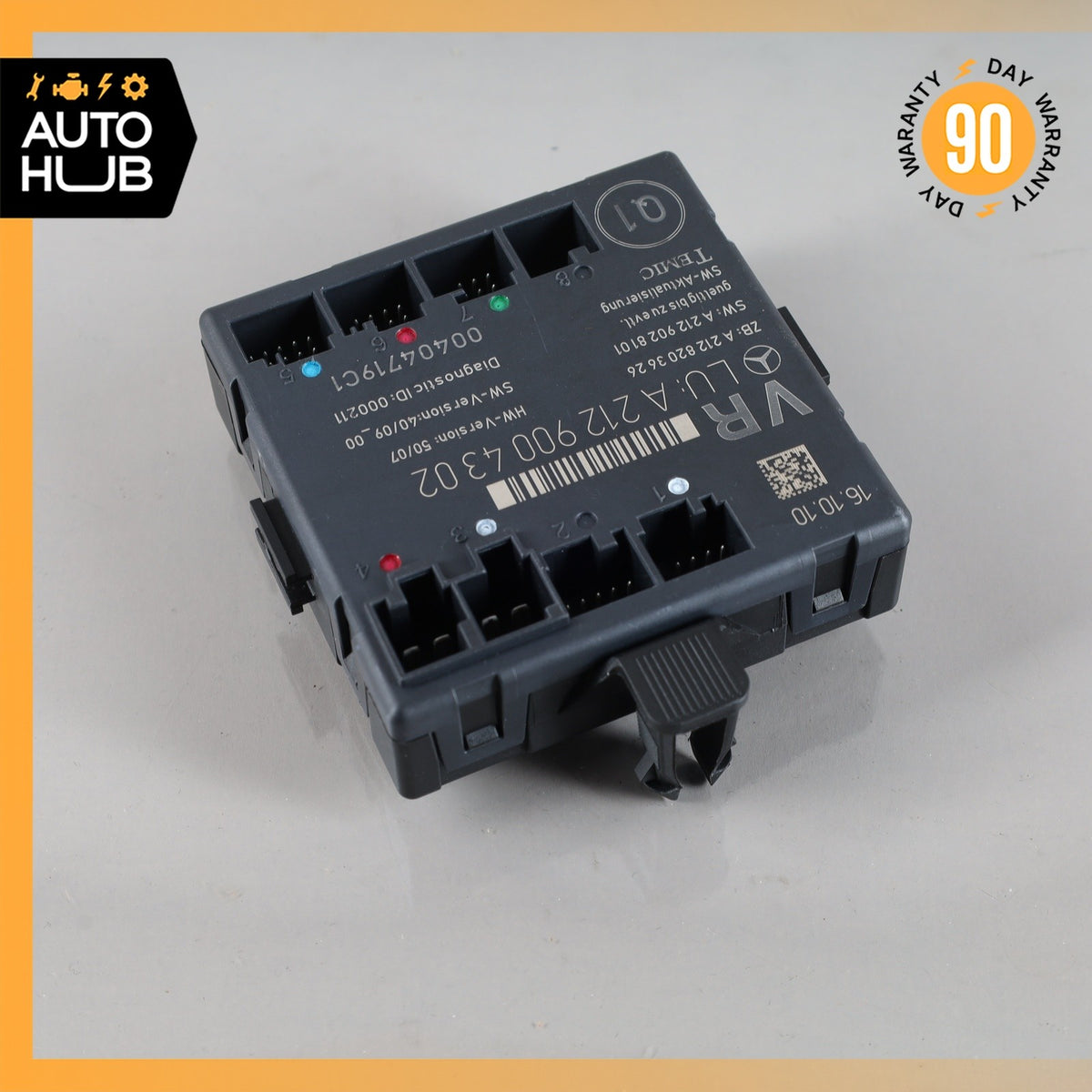08-18 Mercedes W212 E350 C300 E400 Front Right Side Door Control Module OEM - photo 3