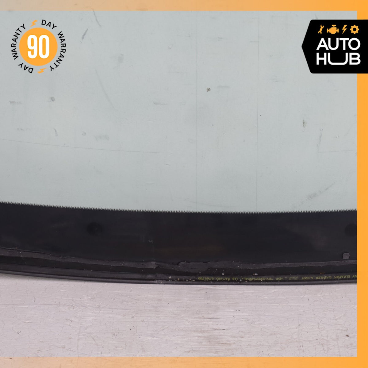 11-17 Mercedes W207 E550 E350 Convertible Front Windshield Window Glass OEM - photo 14