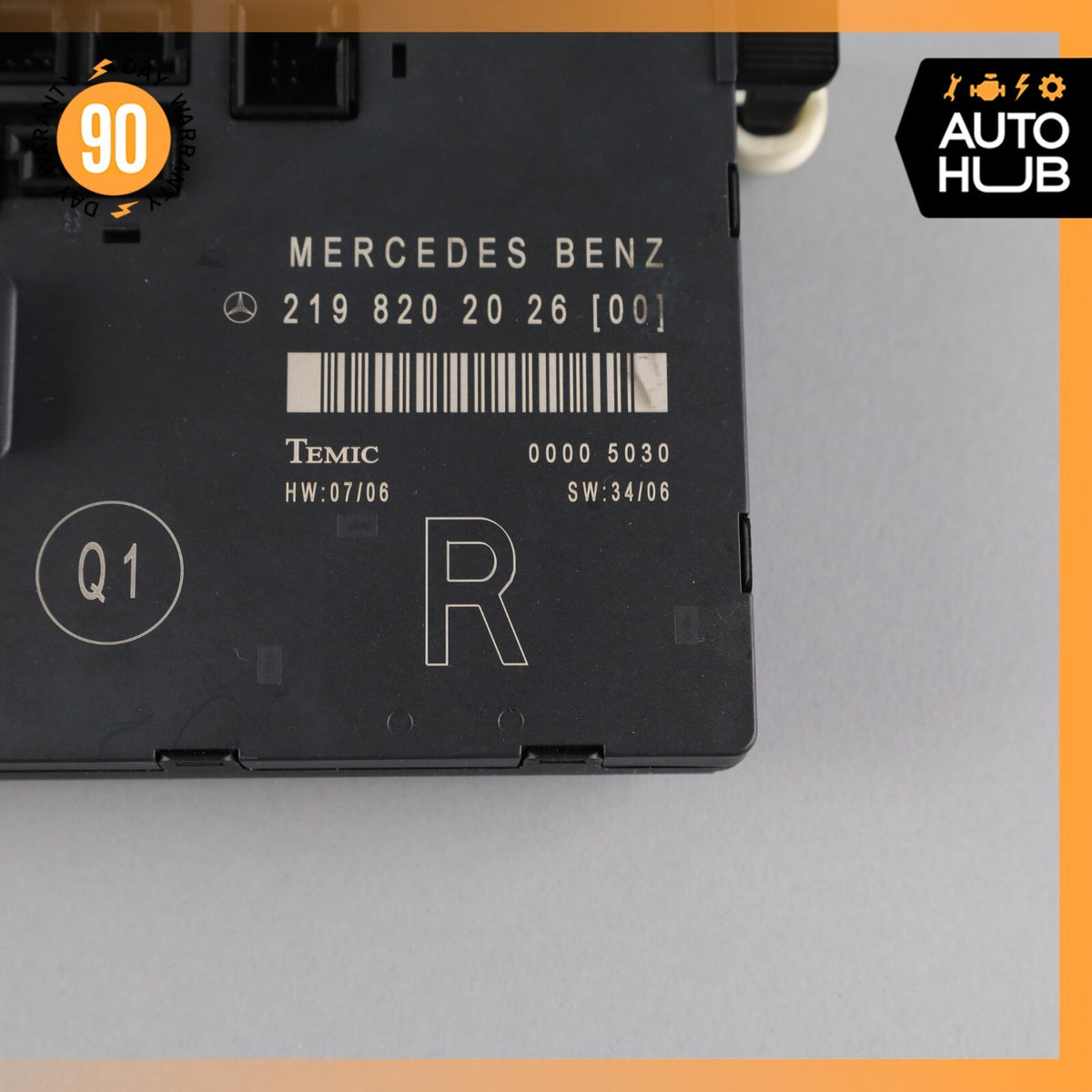 06-11 Mercedes W219 CLS550 CLS500 CLS55 Door Control Module Front Right Side OEM - photo 8