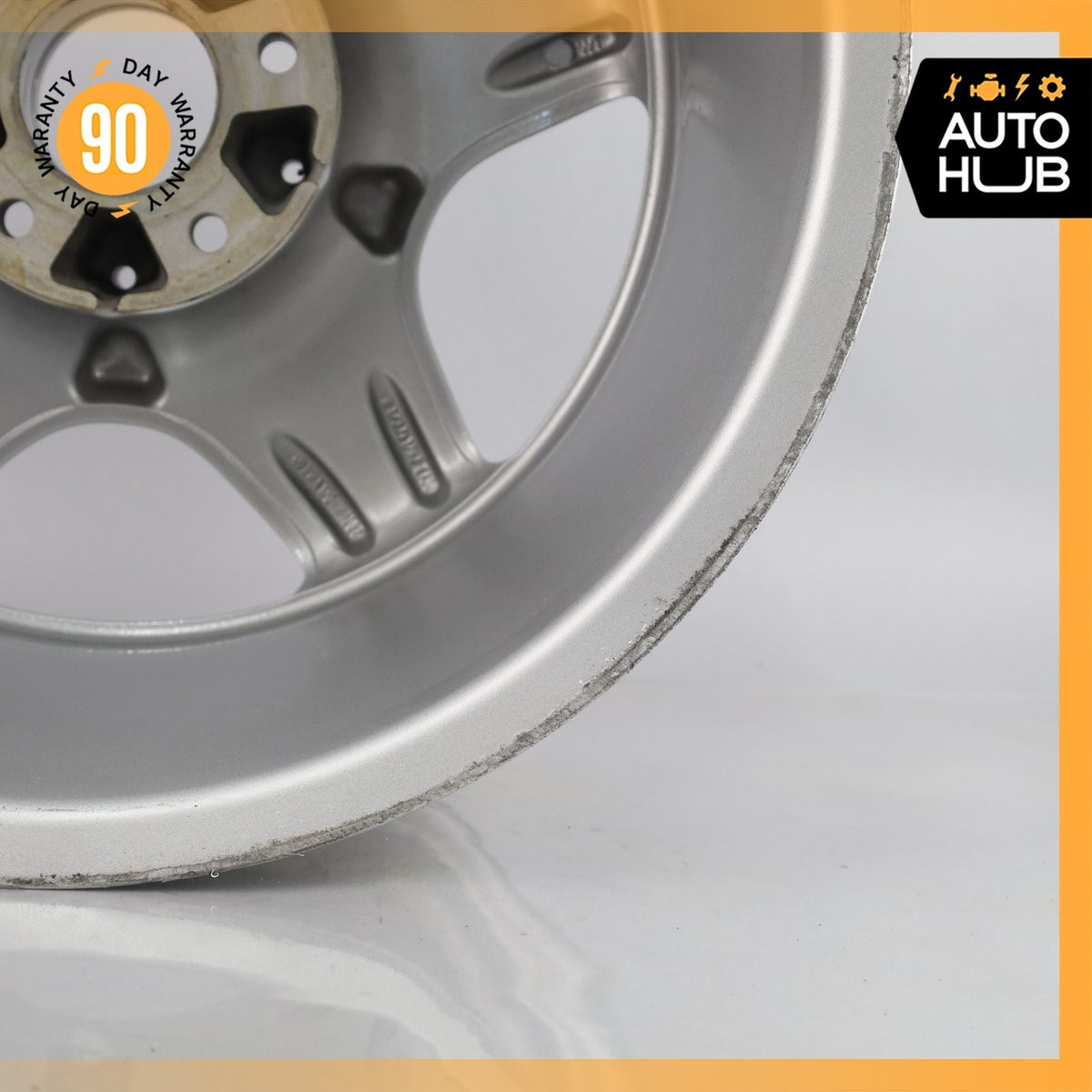 Mercedes R170 SLK230 C280 8.5 x 17 17" Rear Wheel Rim Silver 1704011402 OEM - photo 14