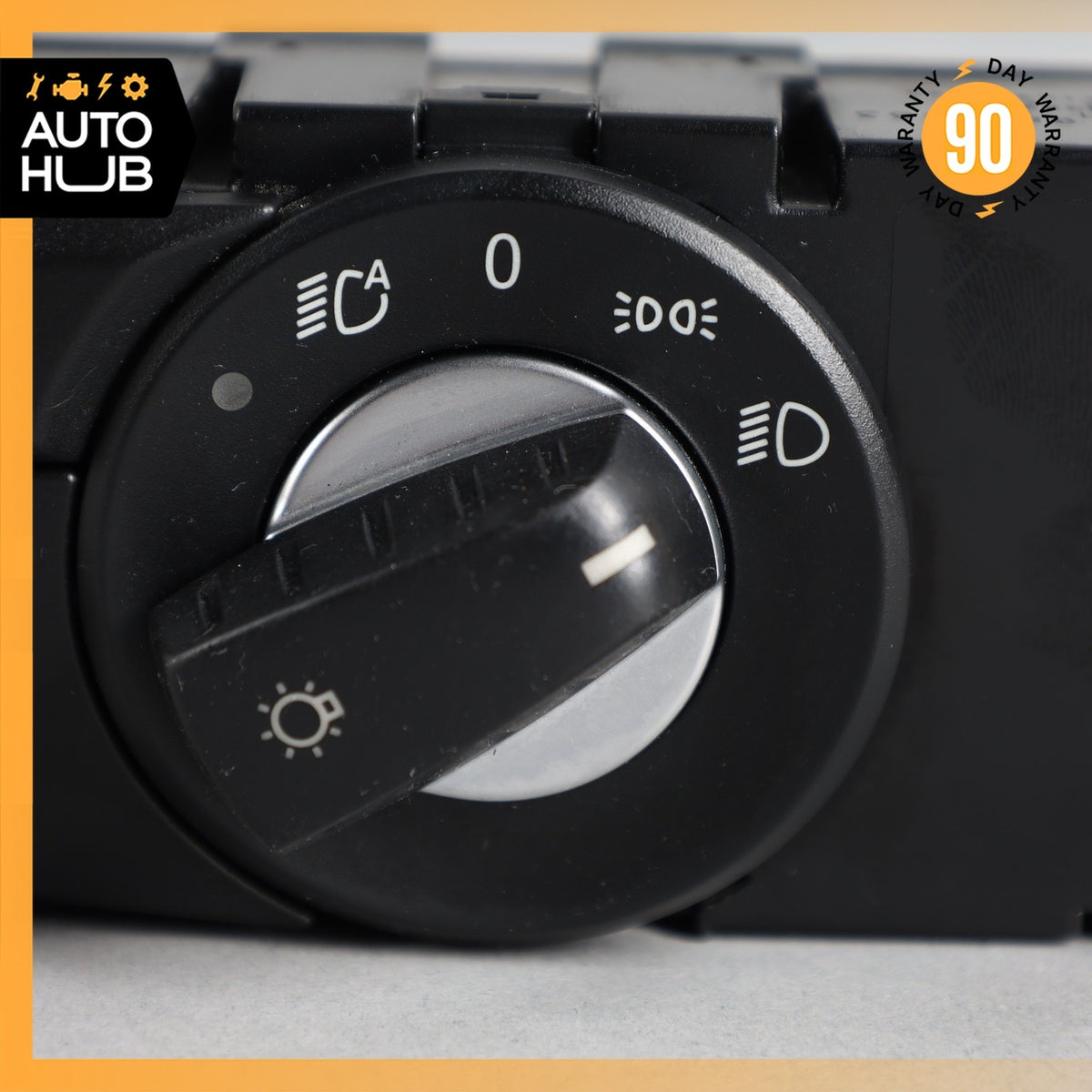 04-10 BMW E60 550i 528i 535i Dashboard Headlight Head Light Control Switch OEM - photo 3