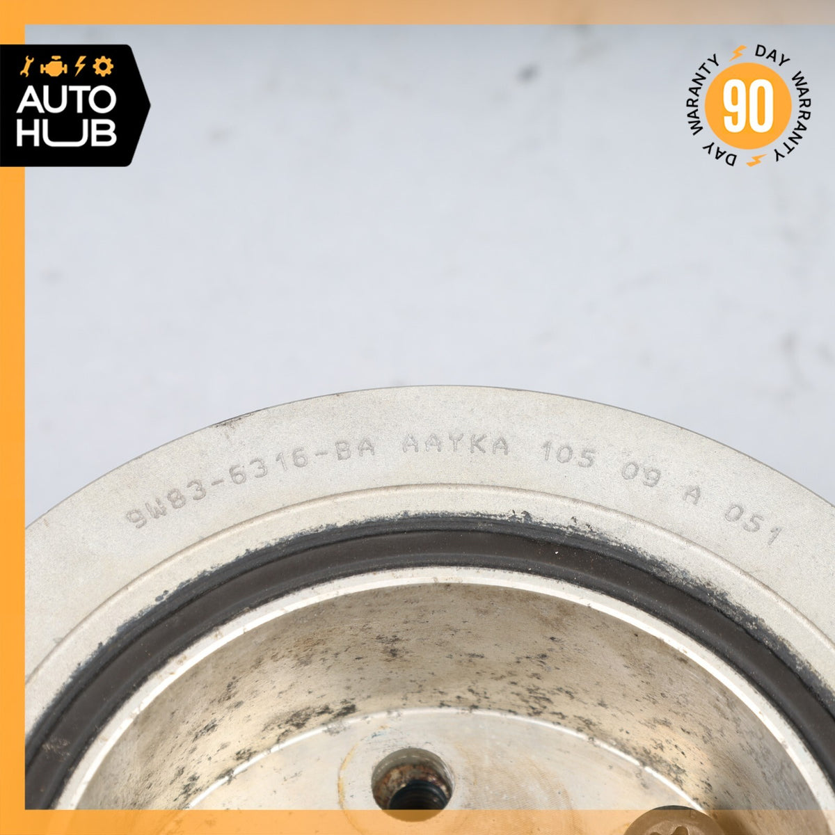 10-23 Jaguar X150 XKR / Range Rover Engine Crankshaft Balancer Pulley OEM 46k - photo 16