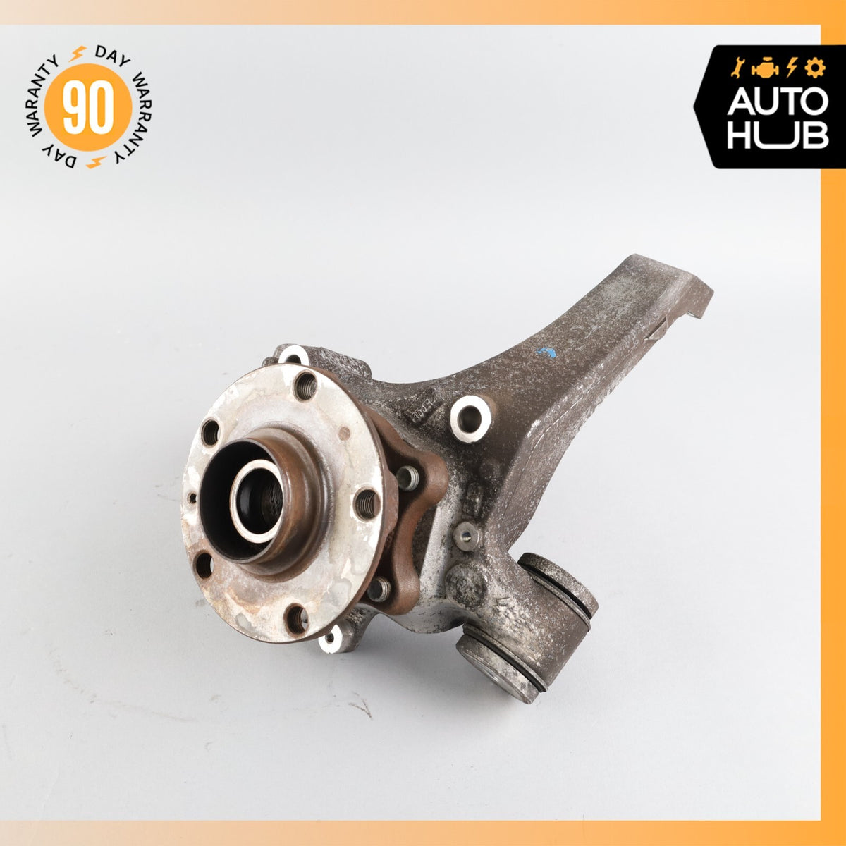 03-13 Bentley Continental Flying Spur Rear Left Side Spindle Knuckle Hub OEM 58k - photo 2
