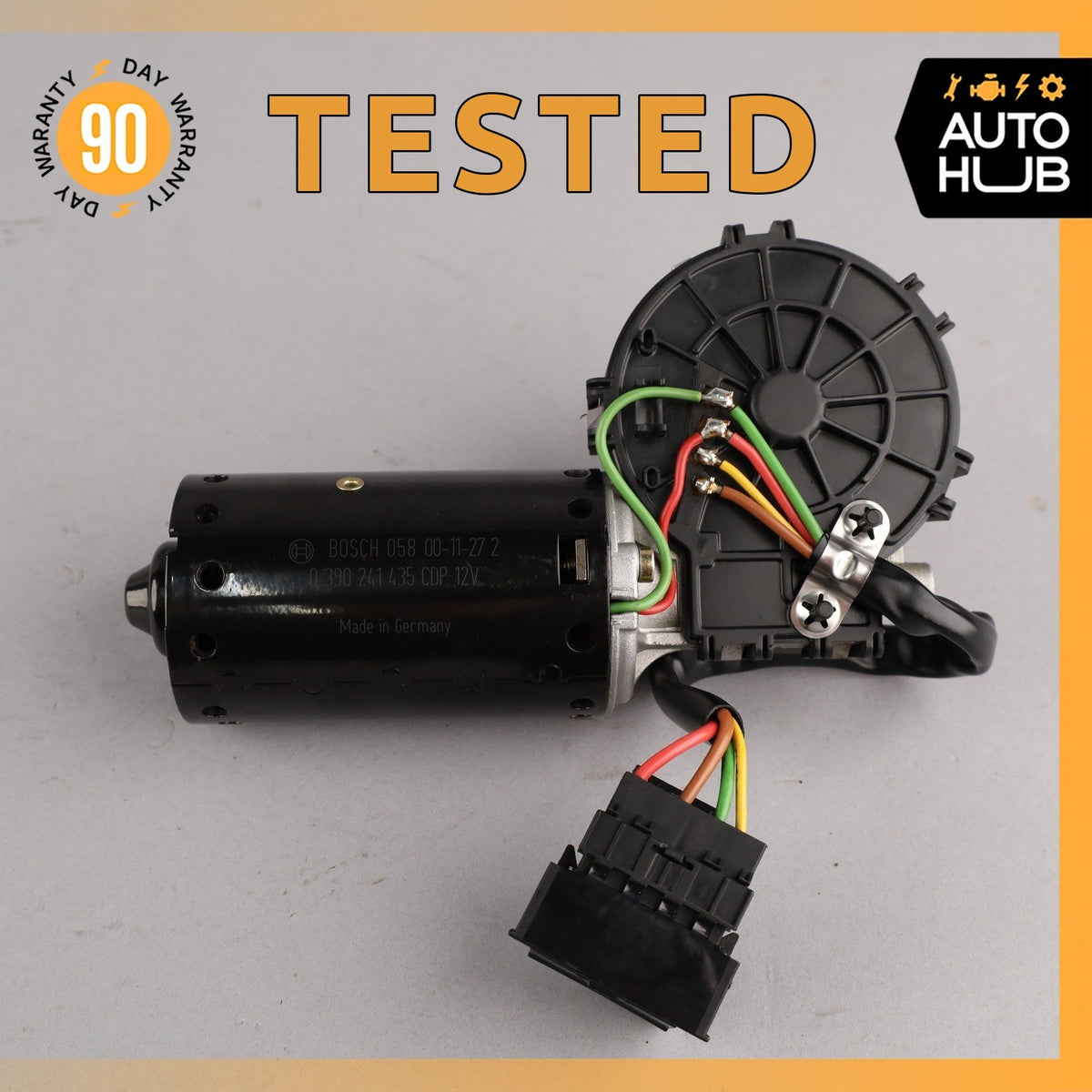 00-06 Mercedes W215 CL500 CL55 AMG S500 Windshield Wiper Motor 0390241435 OEM - photo 1