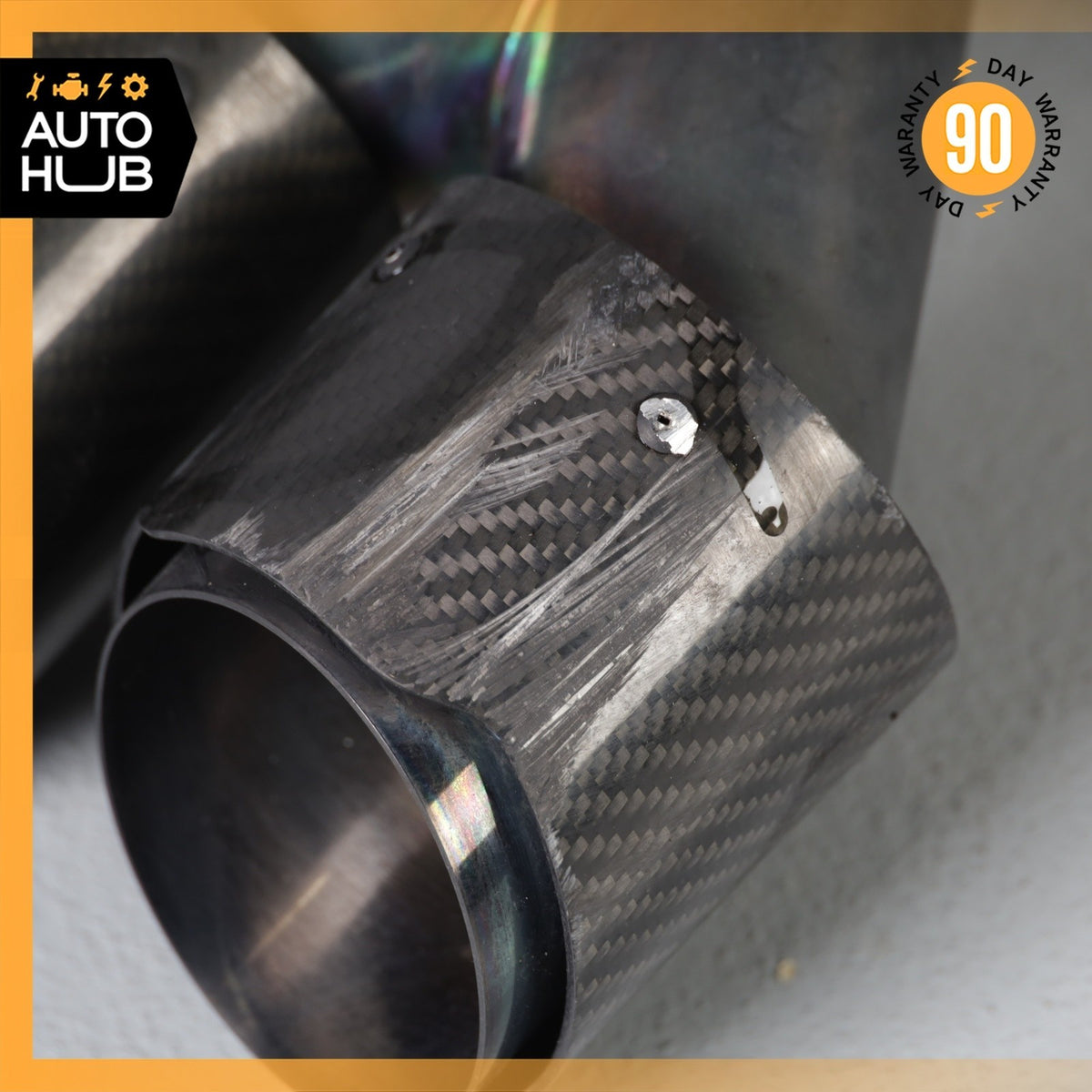 BMW F32 428i 328i Exhaust Pipe Tips Carbon Fiber Aftermarket - photo 17