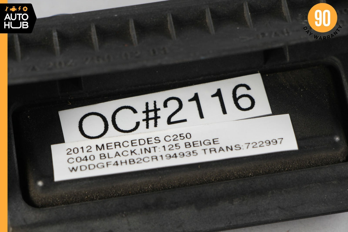 08-14 Mercedes W204 C250 C300 Rear Trunk Tailgate Release Open Handle OEM - photo 12