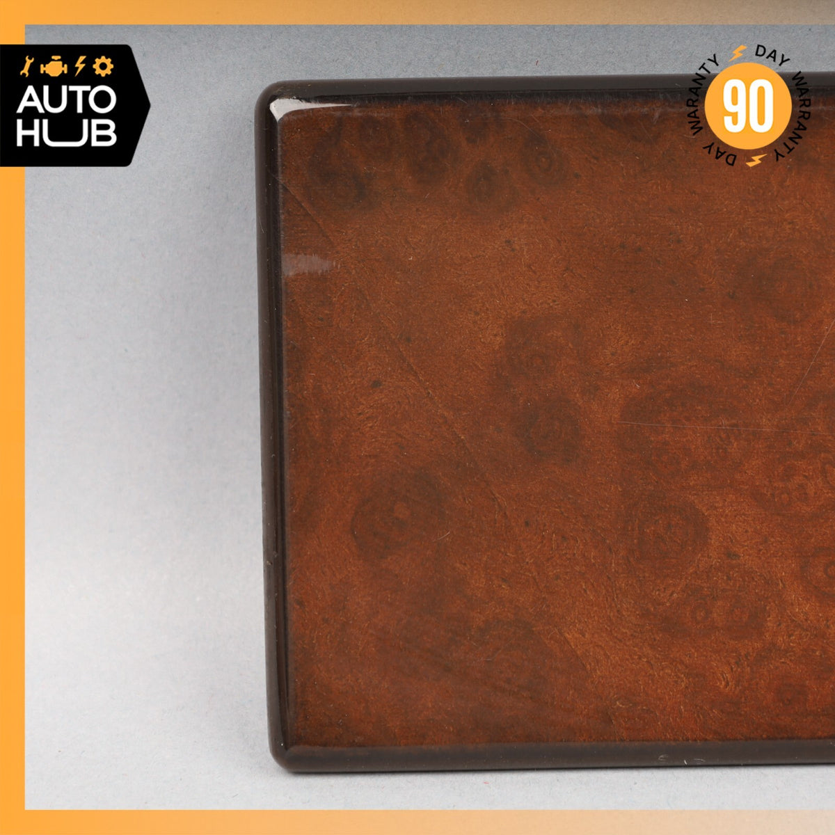 90-02 Mercedes R129 SL320 Ashtray Front Console Storage Trim Wood Cover OEM - photo 2
