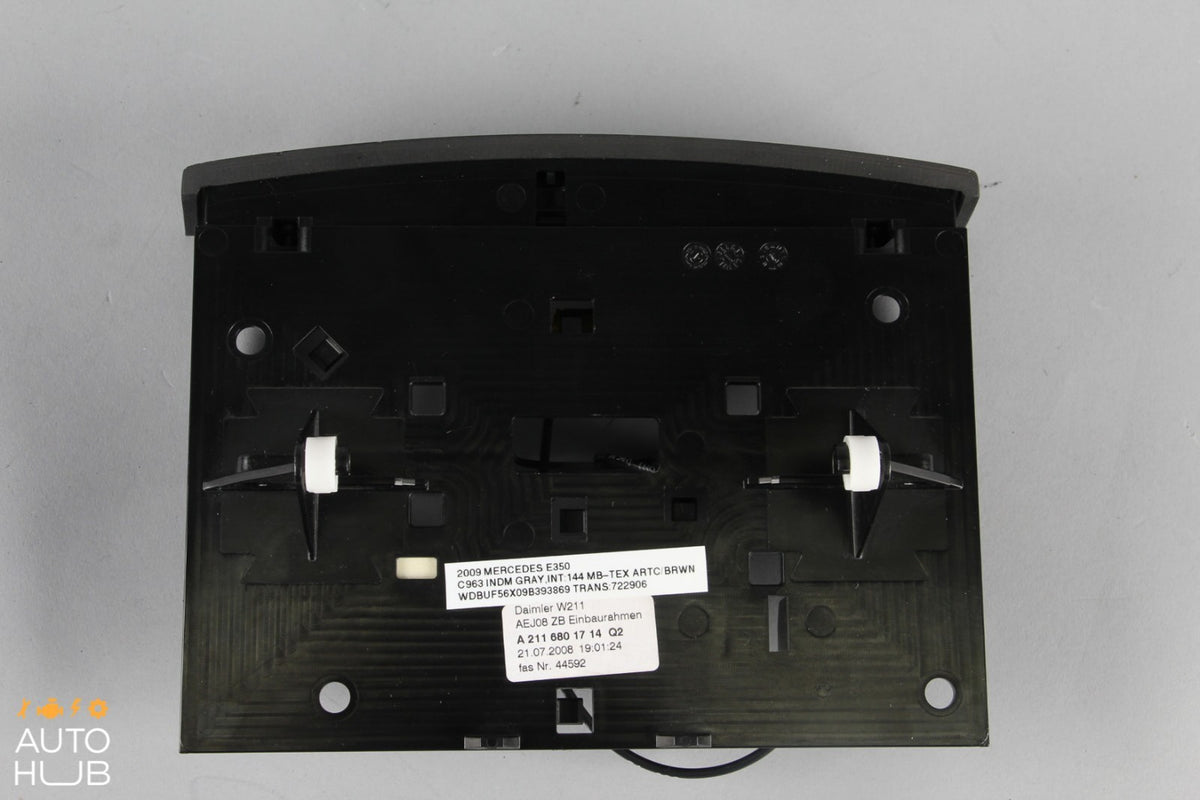 07-09 Mercedes W211 E350 E550 Hazard Control Door Lock Switch Panel 2116801714 - photo 11