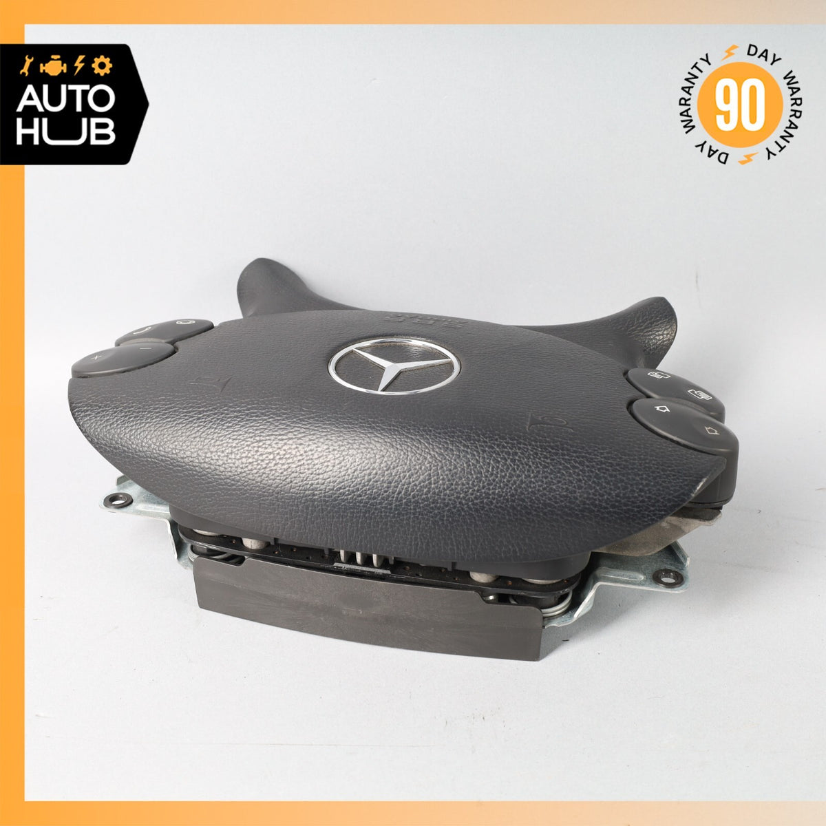 Mercedes W211 E350 CLS55 CLK350 SL500 Steering Wheel Airbag Air Bag Black OEM - photo 7