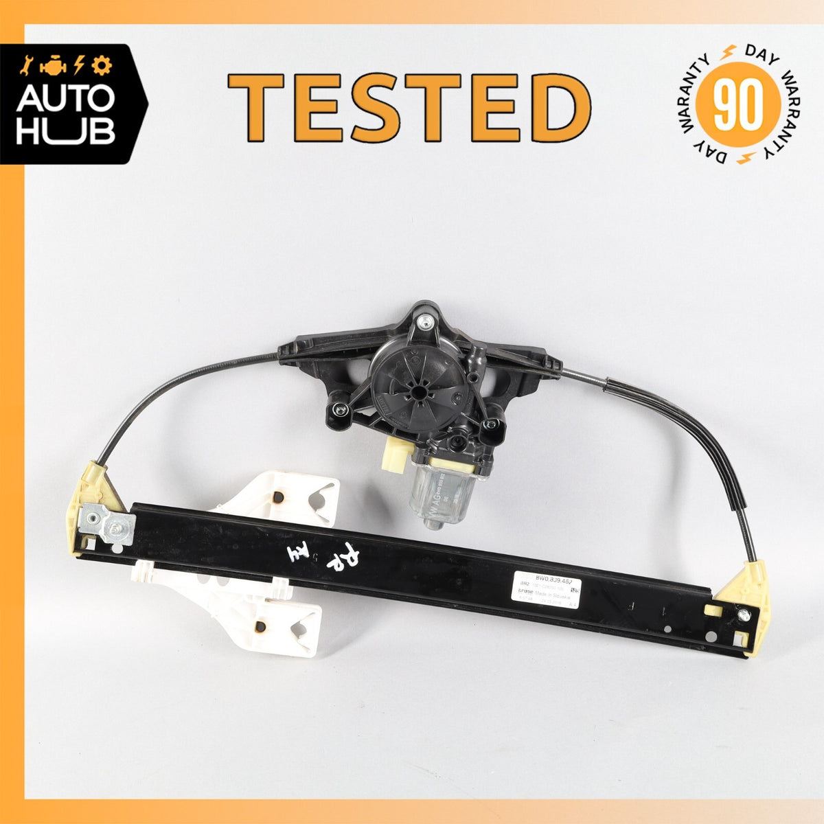 2018 Audi B9 A4 Rear Passenger Right Side Window Regulator Motor OEM 56k - photo 1