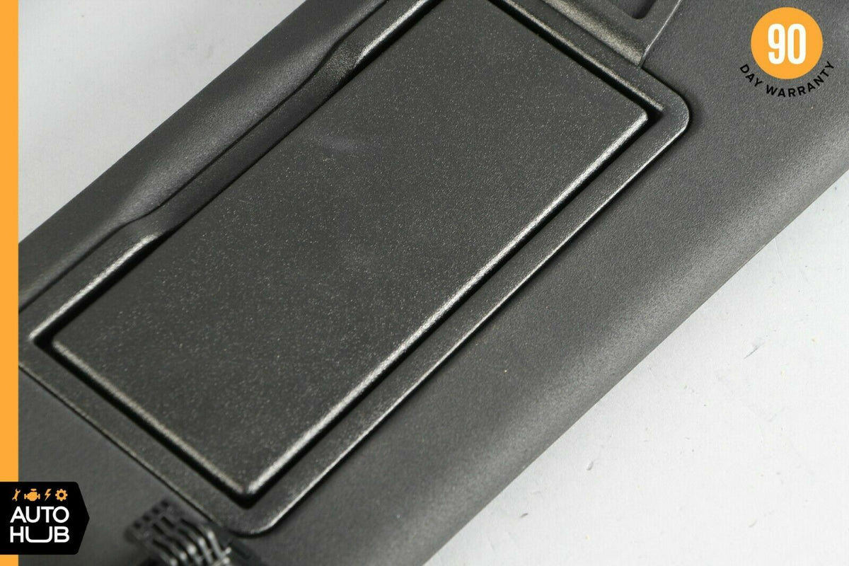 08-14 Mercedes W204 C300 C250 C350 Right Side Sunvisor Sun Visor Black OEM - photo 7