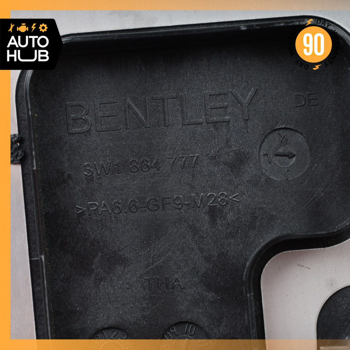 03-12 Bentley Continental Flying Spur GTC GT Foot Rest Cover OEM - photo 11