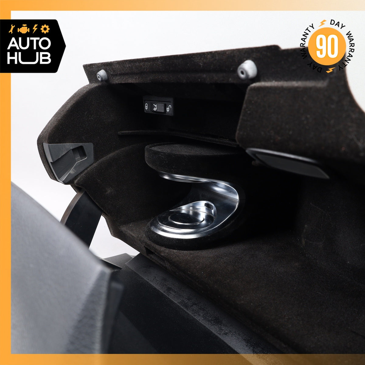 15-21 Mercedes W205 C300 C400 C450 Dashboard Glove Box Compartment Black OEM - photo 17