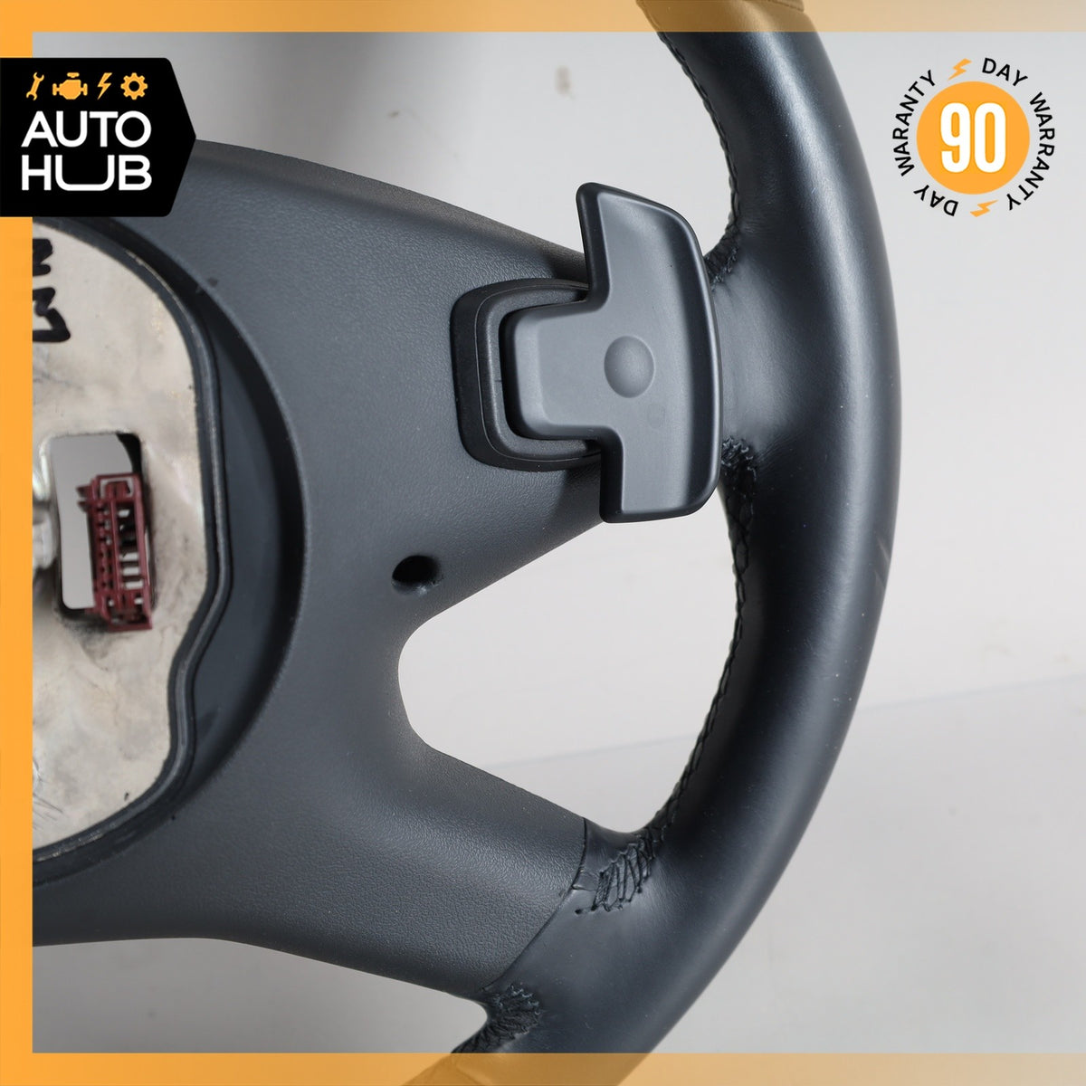 10-13 Mercedes W212 E350 E550 E400 Steering Wheel w/ Paddle Shifters Black OEM - photo 19