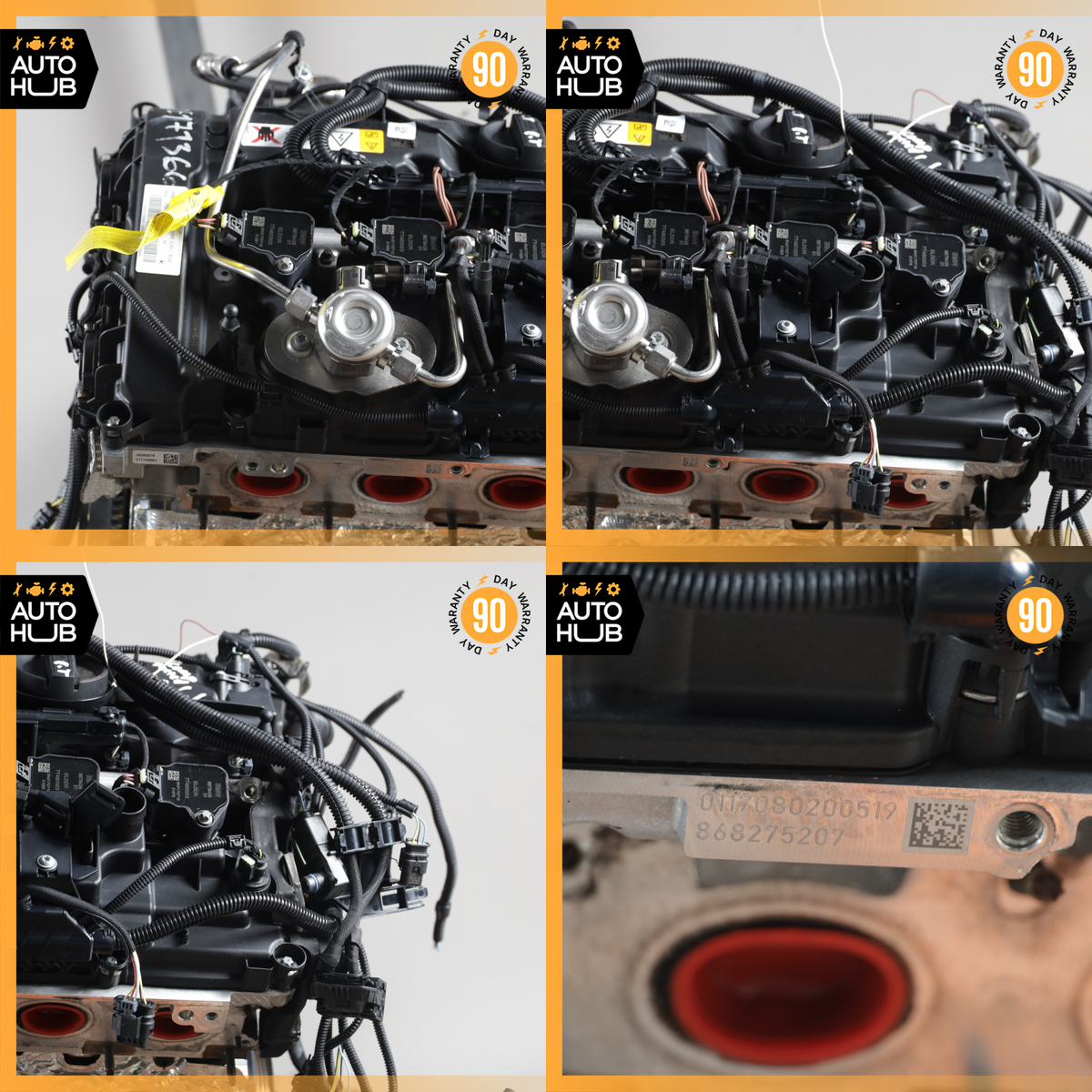 16-18 BMW F30 330e RWD 2.0L B48B20A Engine Motor Assembly OEM 61k - photo 17