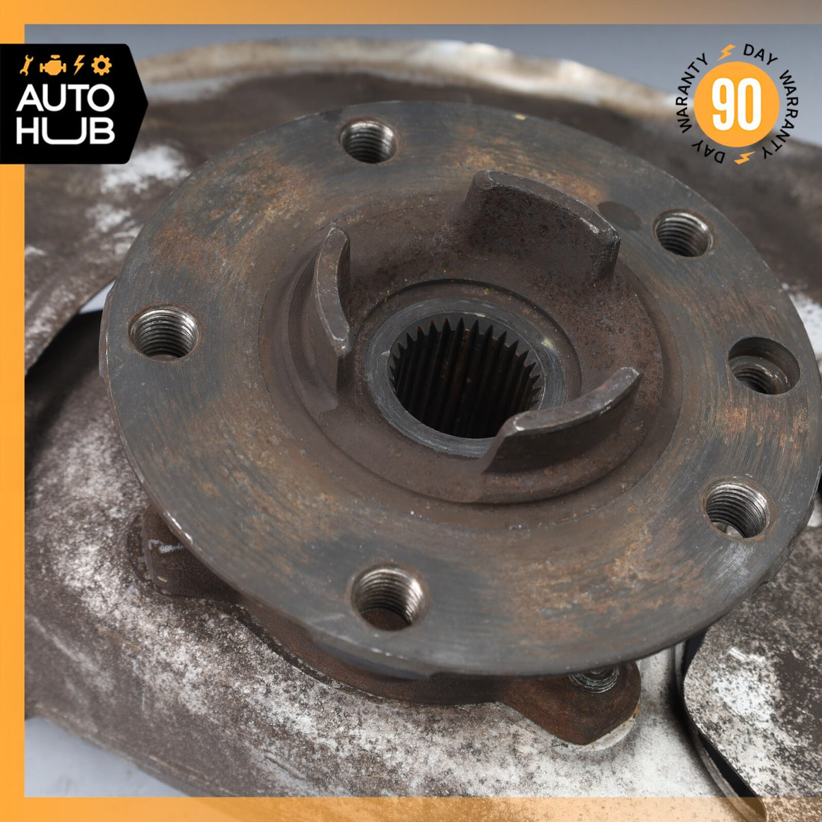 11-18 Porsche Cayenne 958 Front Left Driver Side Knuckle Spindle 7P0407245A OEM - photo 6