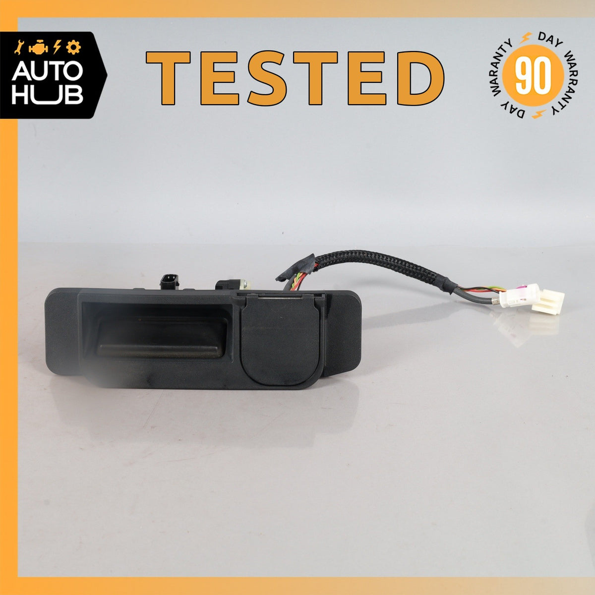 14-20 Mercedes W205 C43 S550 Trunk Tailgate Release Open Handle w/ Camera OEM - photo 1