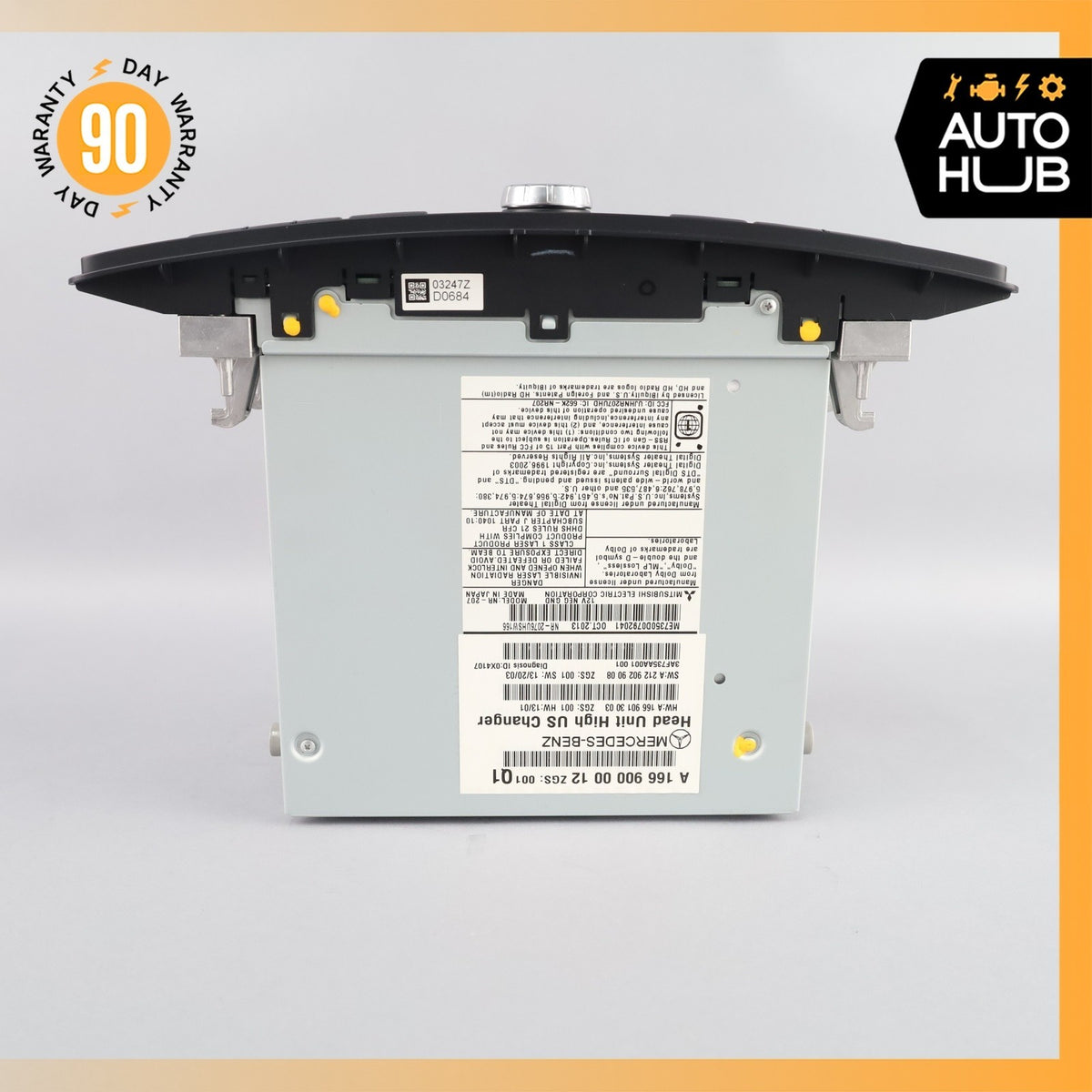 Mercedes W166 ML350 GL450 ML550 Navigation Command Head Unit Audio Control OEM - photo 12
