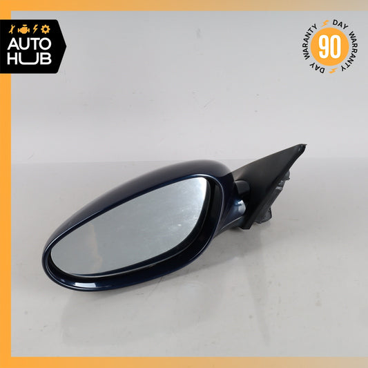 Porsche Boxster 986 Left Side Exterior Door Rear View Mirror Blue OEM - photo 1