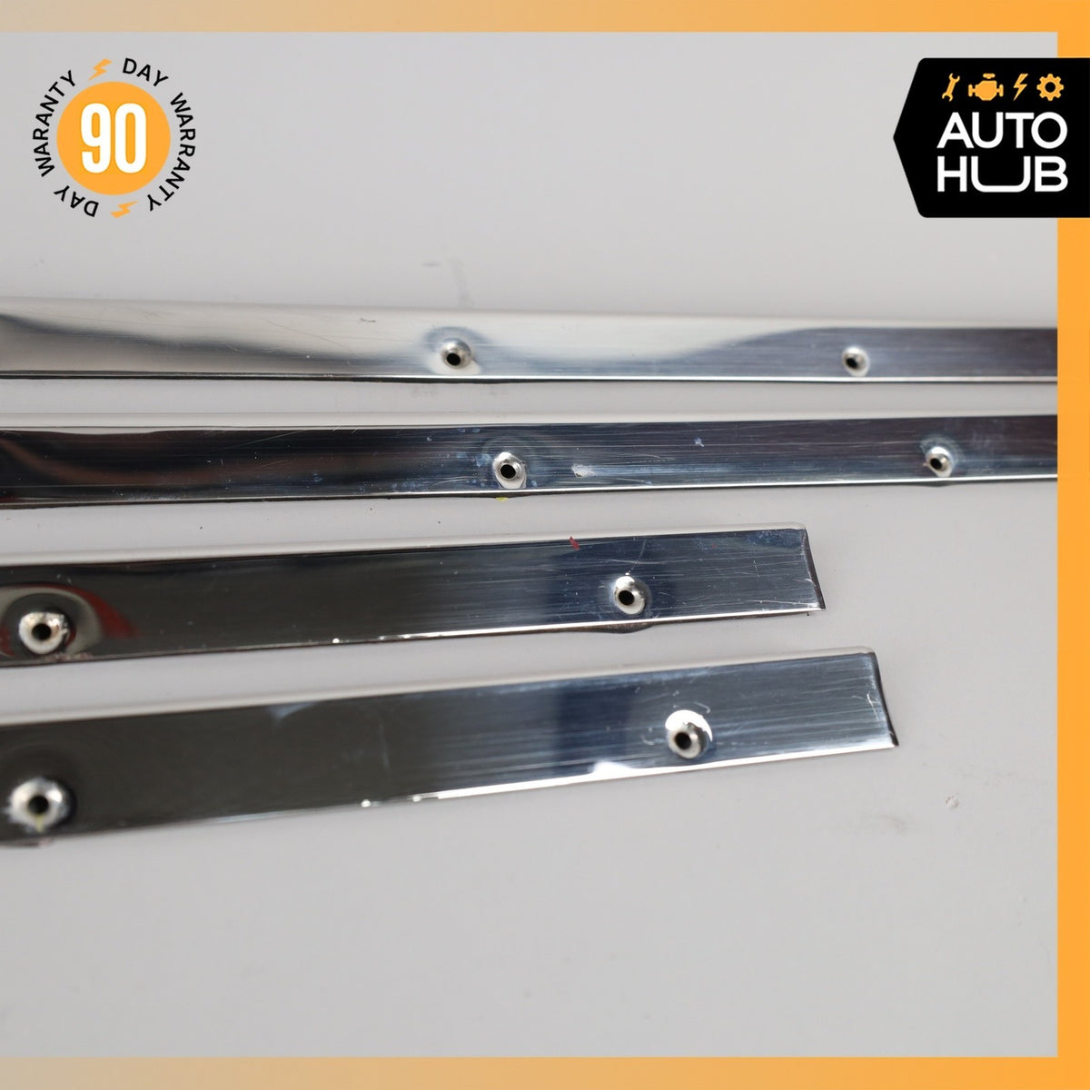 81-98 Rolls Royce Silver Spirit Spur Mulsanne Door Outer Step Sill Set OEM 22k - photo 14