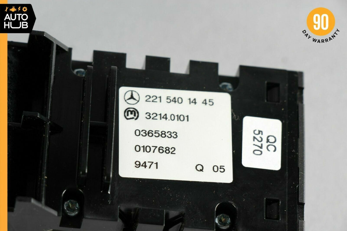 07-14 Mercedes W221 S400 CL550 Electronic Parking Button Switch 2215401445 OEM - photo 9